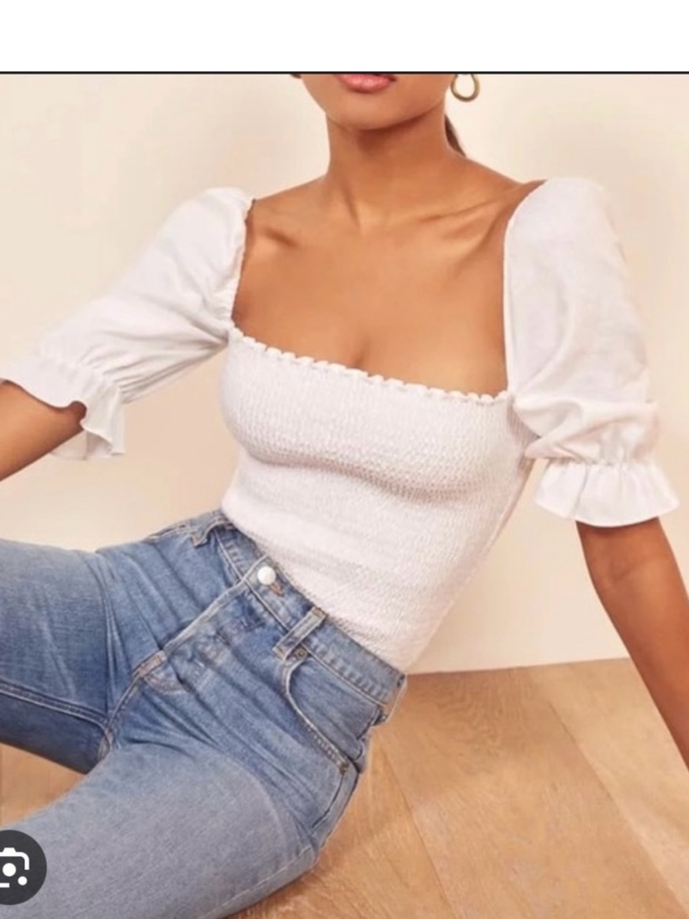 Reformation Clementine Top
